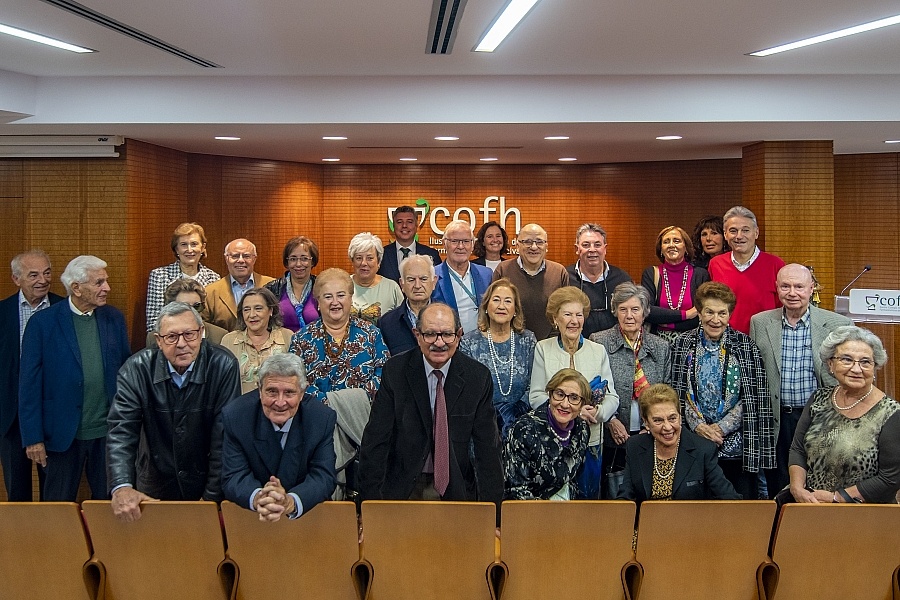 El Colegio recupera el acto de homenaje a los compañeros jubilados